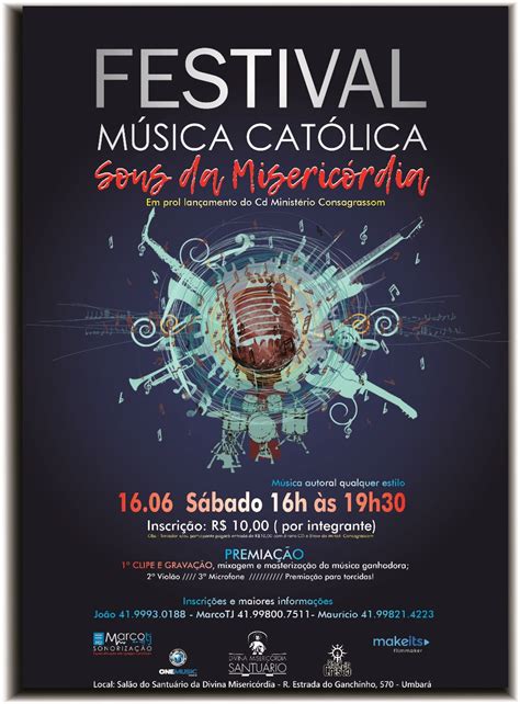 Santuário Promove Festival De Música Católica Portal Divina Misericórdia