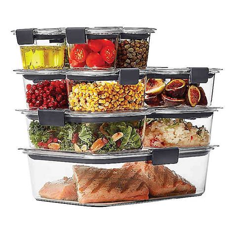 Rubbermaid® Brilliance 22 Piece Food Storage Container Set Bed Bath