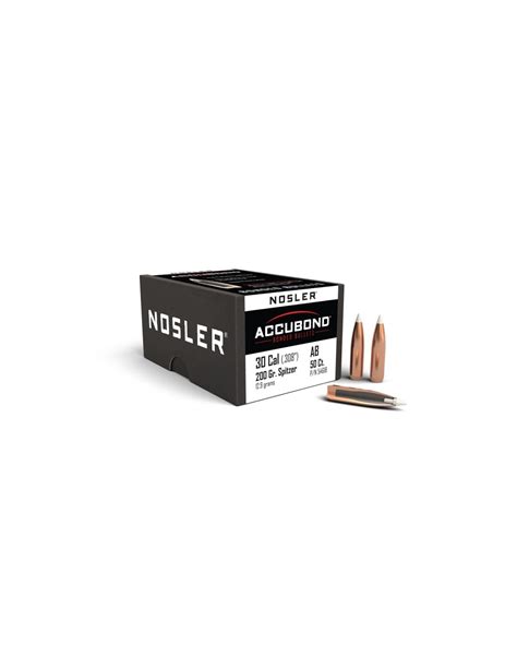 Nosler Palle 308 200gr Accubond Sp 50pz