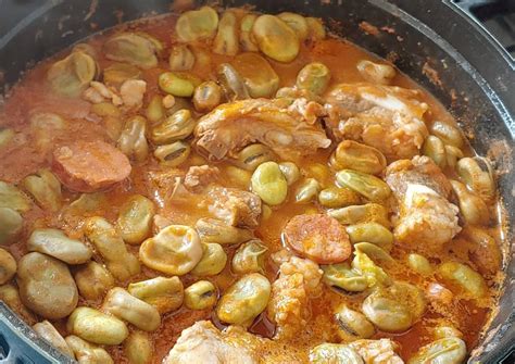 Favas Guisadas Com Entrecosto E Chouriço Receita Por Andreiarepresas