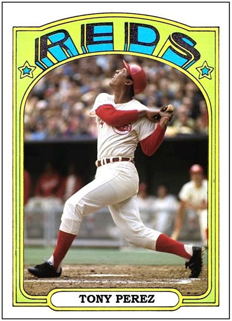 Vintage Tony Perez Baseball Card Alternate