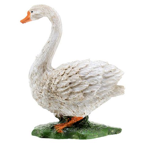 Resin Swan For 10 12 Cm Nativity Scene Online Sales On HOLYART Co Uk