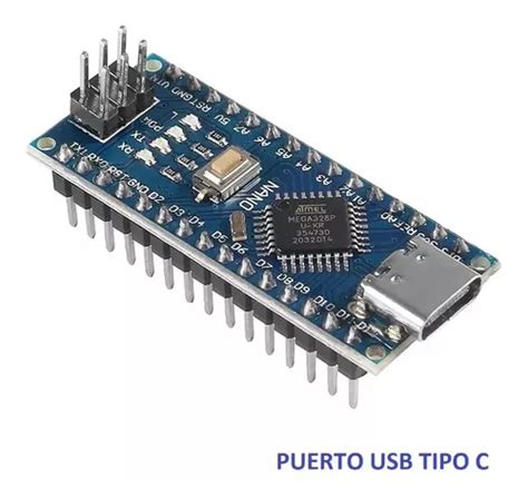 Arduino Nano V3 0 Tipo C Atmega328 Cuotas Sin Interés