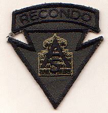 badge information page - Viewing Badge School Recondo 5th Army