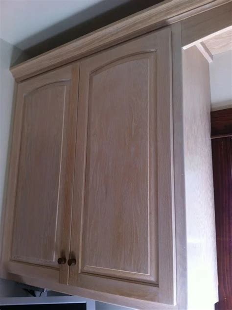 How To Update Pickled Oak Cabinets