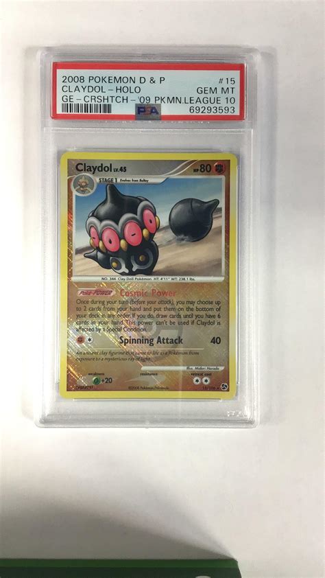 Pokemon Diamond Pearl Great Encounters Claydol Holo