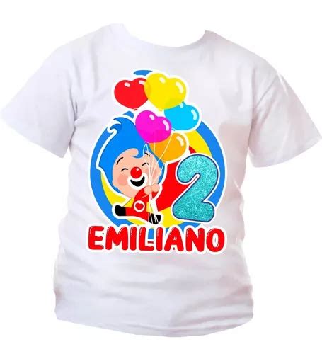 Playera Plim Plim Personalizada Fiesta Niños Ninas Familia MercadoLibre