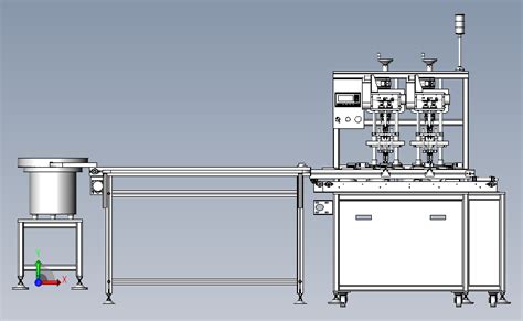 多头自动锁螺丝机solidworks 2014模型图纸下载 懒石网