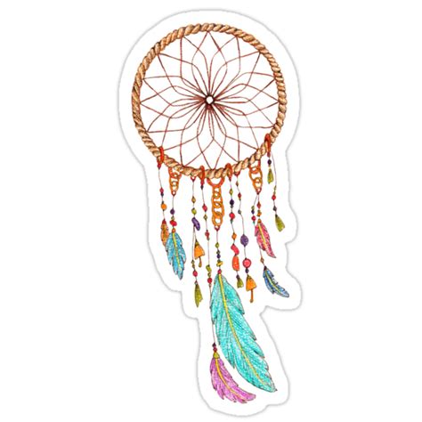 Dream Catcher Stickers By Lisenok Redbubble