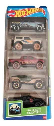 Hot Wheels Pack Carrinhos Hw Remote Adventures Frete Gr Tis