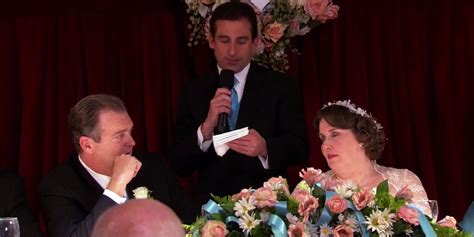 The Office The 10 Cringiest Moments In Phyllis Wedding