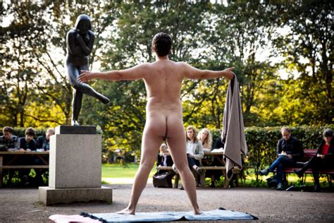 Kroki I Frognerparken Oslo Naturistforening