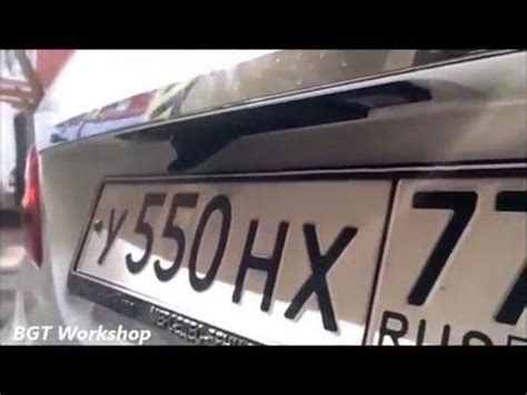 Mercedes W166 Audio 20 - выезжающая камера заднего вида - YouTube