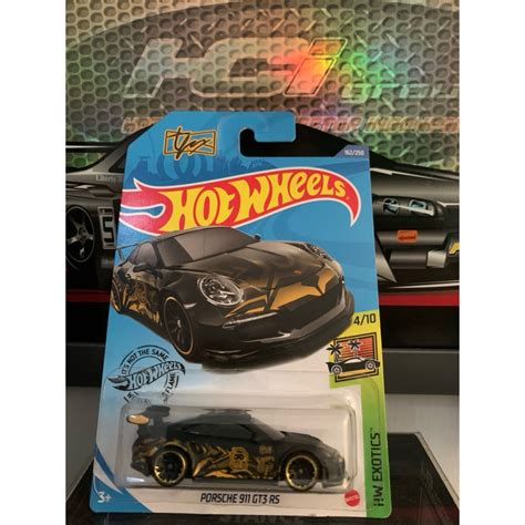 Hot Wheels Porsche 911 GT Black Gold Shopee Philippines