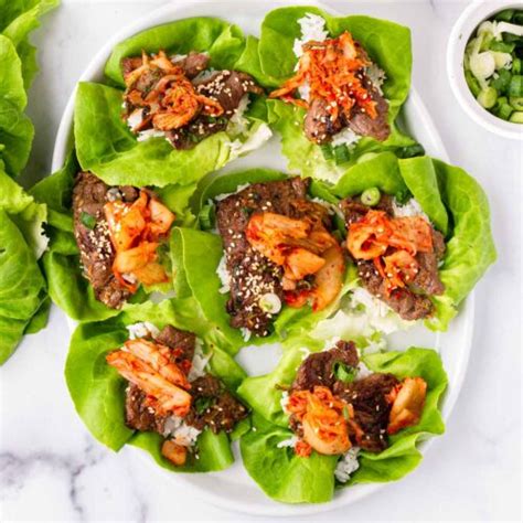 Korean Beef Lettuce Wraps Cooking For My Soul