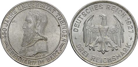 Weimarer Republik Reichsmark F Stuttgart Auf Jahre