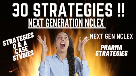 Next Gen Nclex Pharmacology Top 30 Strategies For Solving Next Generation Nclex Pharma Questions