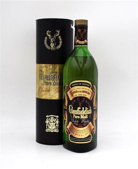 glenfiddich pure single malt scotch older bottling  fineliquors