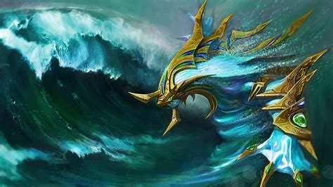 DOTA 2 Morphling Fantasy Games Waves HD Wallpaper Pxfuel