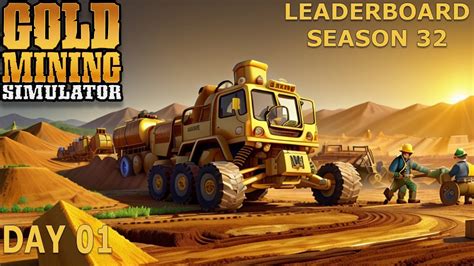 Gold Mining Simulator Gold Rush Leader Board Season 32 Day 1