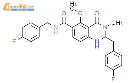 1383452 19 4 6 Quinazolinecarboxamide N 2 Bis 4 Fluorophenyl Methyl