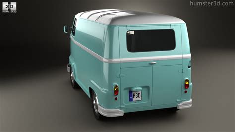 360 View Of Renault Estafette Panel Van 1976 3D Model 3DModels Store