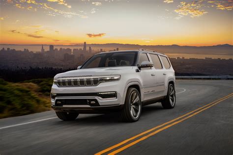 Jeep Grand Wagoneer Concept Previews New Premium SUV Lineup Plug In