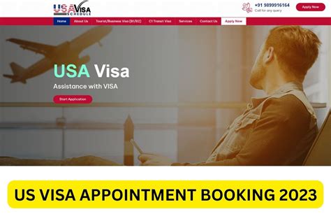 USA Visa Appointment Booking Online India Usavisaschedule