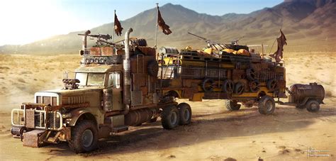 Wasteland Truck Tomi V Is Nen Post Apocalyptic Apocalypse Apocalyptic