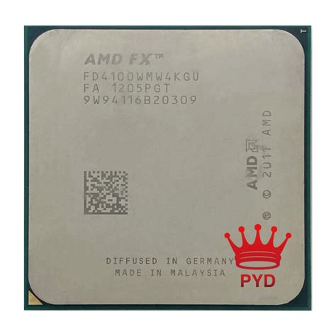 AMD FX Series FX 4100 Quad Core FX4100 3.6GHz CPU Processor ...