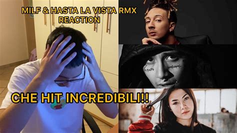 Reaction A Milf E Hasta La Vista Rmx Youtube