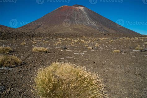 Mount Ngauruhoe or Mt.Doom the iconic famous volcano in Tongariro ...