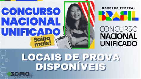 Cnu Locais De Prova E Cart O De Inscri O Dispon Veis