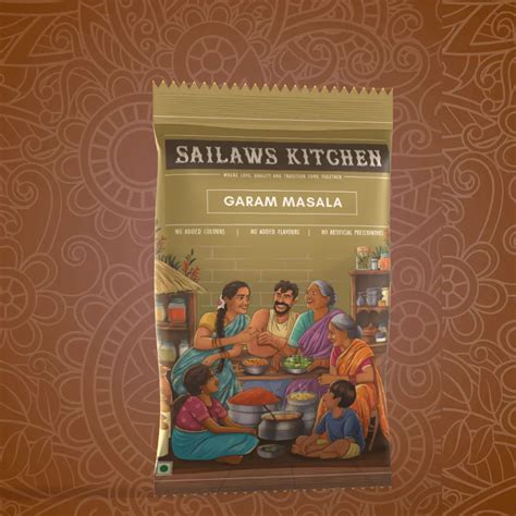 Sailaws Kitchen Garam Masala Powder 100g Authentic Indian Spice Blend