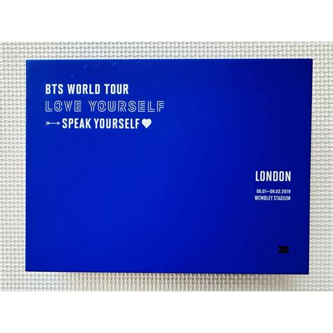 防弾少年団bts Dvd Bts World Tour Love Yourself ロンドンの通販 By クレアandジャムおじさん｜ボウダンショウネンダンならラクマ