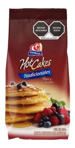 Caja Harina Para Hot Cakes Gamesa Tradicional Pzs Grs Mercadolibre