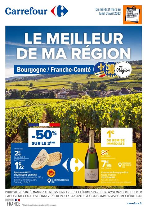 CARREFOUR Le Meilleur De Ma Region Bourgogne Franche Comte