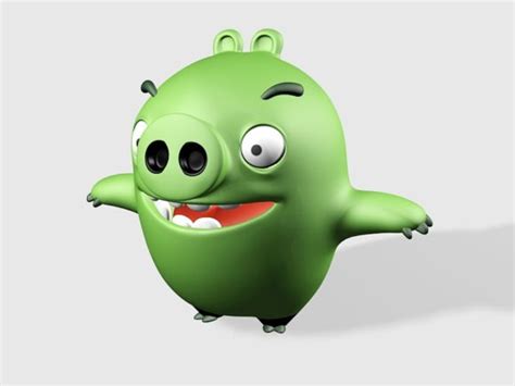 Angry Birds Pig Free 3d Model Obj Open3dmodel