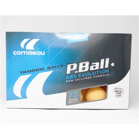 Balles CORNILLEAU P Ball ABS Lot De 72