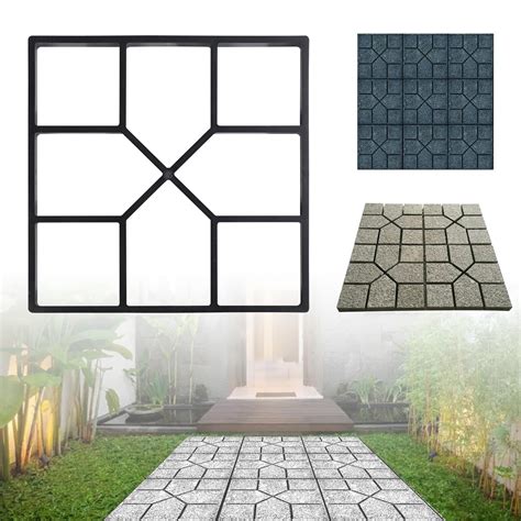 Buy Concrete Moulds Paving Square Path Mould Concrete Garden Paving