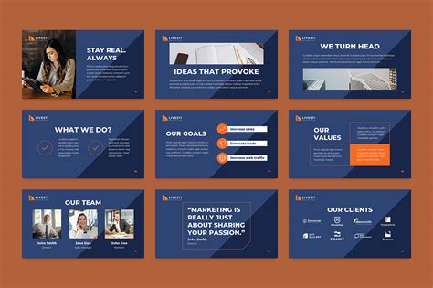 Marketing Agency Powerpoint Presentation Template On Behance