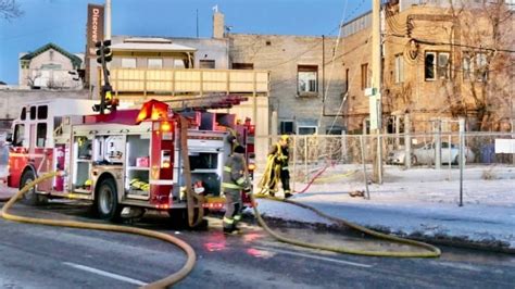 Residents Forced Out After Fire At Central Winnipeg Building That Was