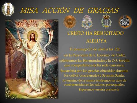 El Pilar Misa De Acción De Gracias