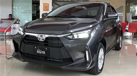 TOYOTA ALL NEW AGYA 1 2 G 2023 GREY INDONESIA YouTube