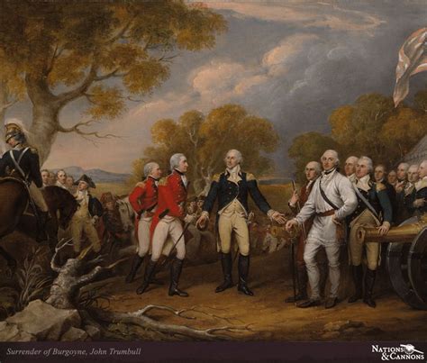 Surrender Of Burgoyne John Trumbull