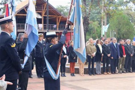 Montecarlo levantó en alto a la patria conmemorando el 214º aniversario