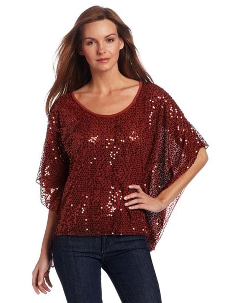 Sparkly Christmas Top Women Tops Clothes