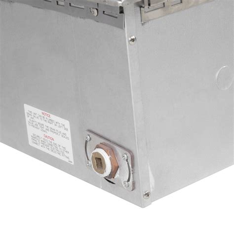 Wells MOD400TDM 4 Pan Drop In Hot Food Well With Drain Manifolds Thermostatic Control Plant