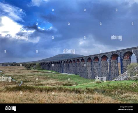 Ribblehead Viaduct Yorkshire Dales Stock Photo Alamy