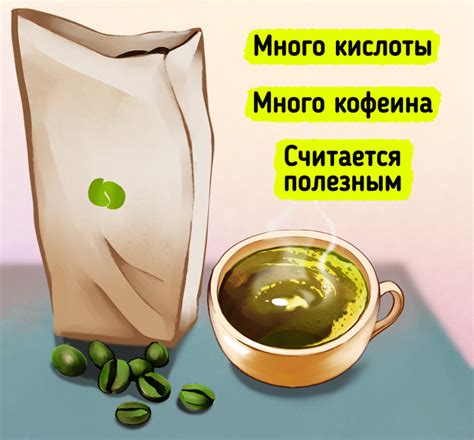 Что такое зеленый кофе и чем он отличается от обычного / Бери и делай